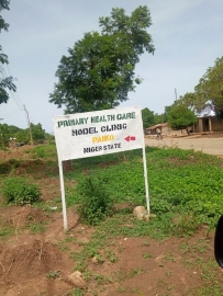 TCI visit to Model Clinic, Paiko Niger State